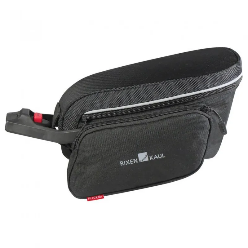 Highlight Satteltasche KLICKfix Contour Evo schwarz, 3ltr, Contour Sattel-Adapter