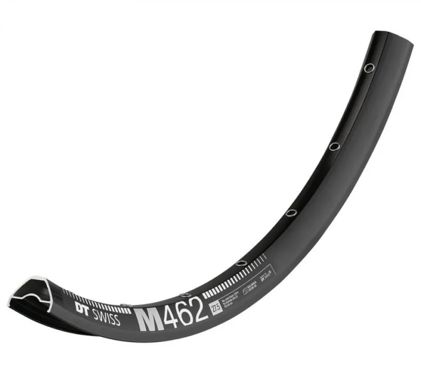 Zertifiziert DT Swiss Felge M 462 27,5" 32 Loch Schwarz - robuste MTB-Disc-Felge