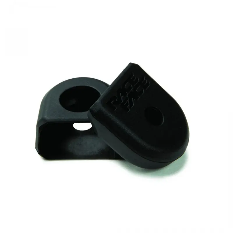 Race Face Crank Boot Kurbelschutz Kit, 2 Stk., Small, schwarz - Schutz für Kurbelarme Preisreduziert