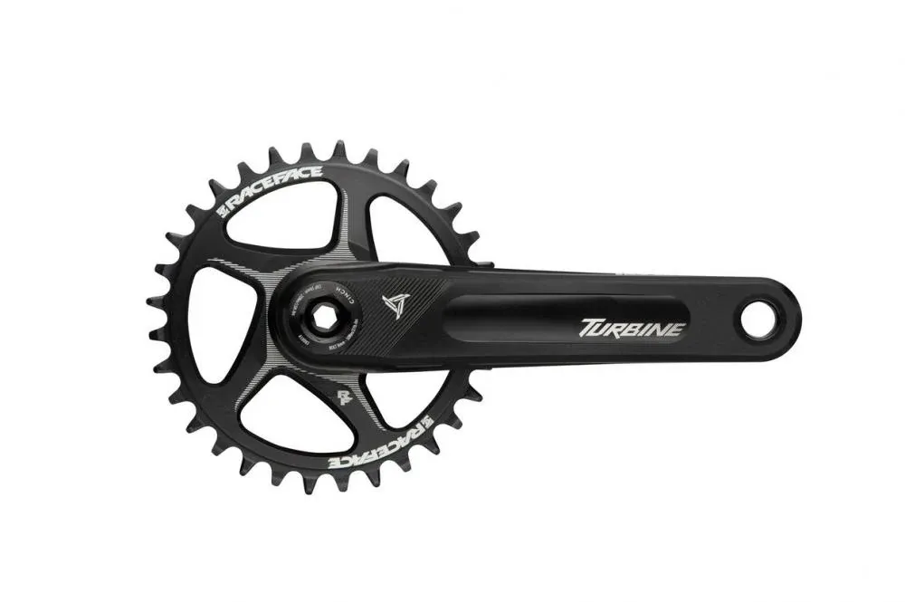 Race Face Turbine Kurbel, 170mm, 136mm, 30mm, blau - leichte Performance-Kurbel Günstig