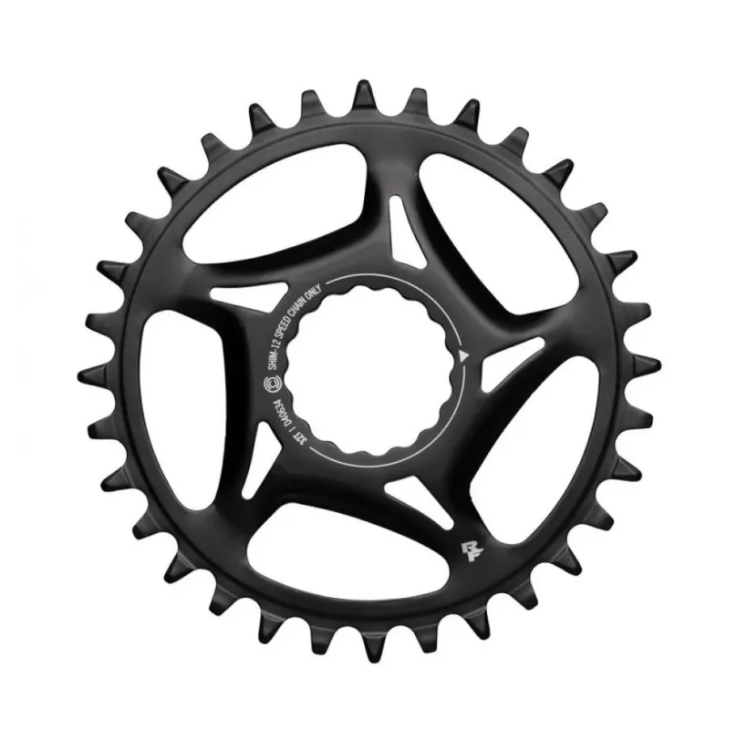 Race Face Cinch Direct Mount Stahl Kettenblatt 34Z 52 mm, schwarz - langlebiger 12-fach Antrieb Online Kaufen