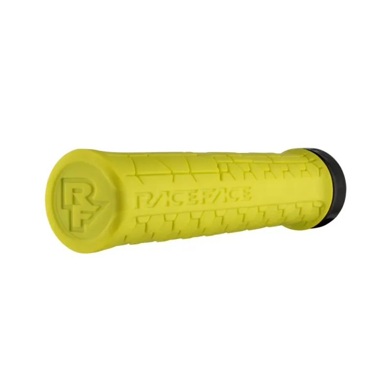 Super-Preis Race Face Getta Grip Lock-On Griff, 33mm, gelb/schwarz - sicherer MTB-Lenkergriff mit Top-Grip