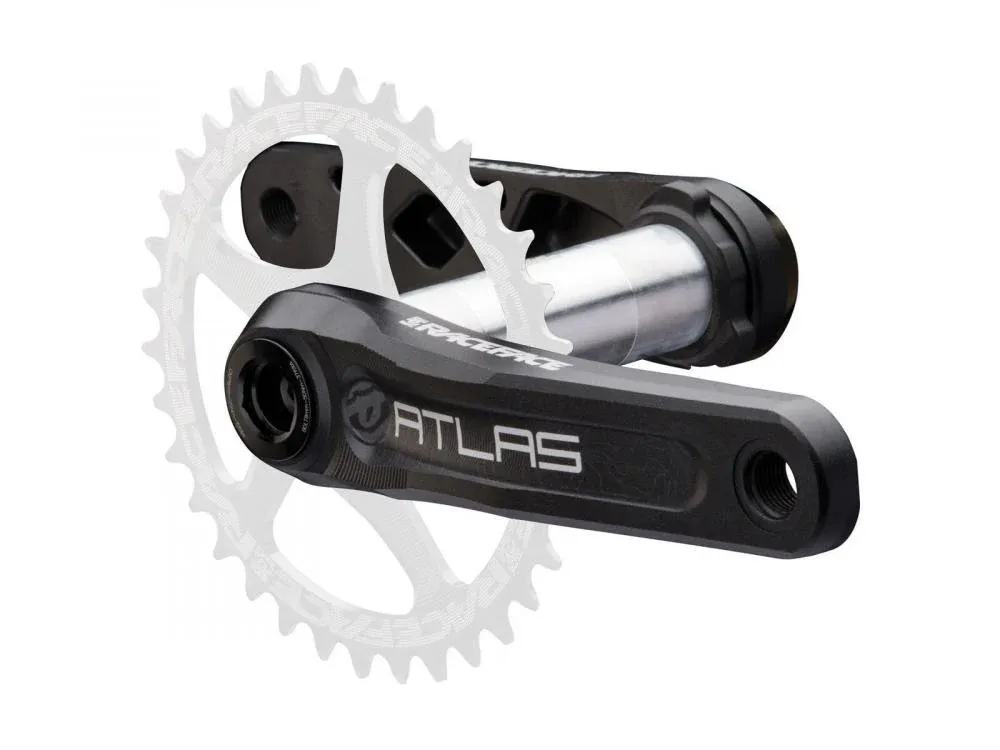 Zertifiziert Race Face Atlas Kurbel, 170mm, 83mm, 30mm, schwarz - robuste Downhill-Performance