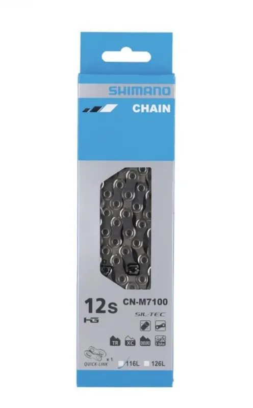 Bestpreis SHIMANO Kette SLX CN-M7100 12 fach Kette - 116 Glieder für 12 fach Antriebe