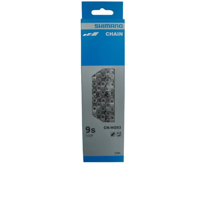Sofort Bestellen SHIMANO Kette CN-HG93 9-fach 138 Glieder Kette - für 9-fach Schaltsysteme