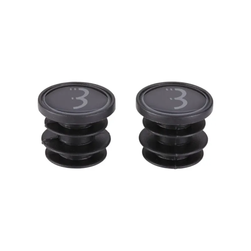 Highlight BBB Cycling BBB Lenkerstopfen 2 Stk. Carbon 2 Stück Schwarz - sicherer Abschluss für Rennradlenker