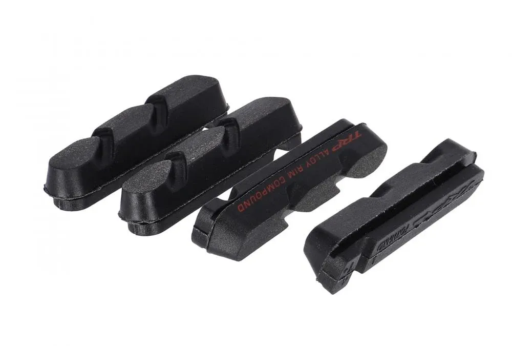 Top-Angebot TRP Bremsbeläge Road für Aluminiumfelgen Schwarz - Starke Bremsleistung ohne Halter