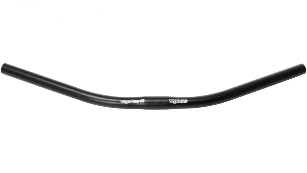 Ergotec Lenker Bügel Moon Ø 25,4 mm 605 mm Höhe 0 mm 23° schwarz Neu