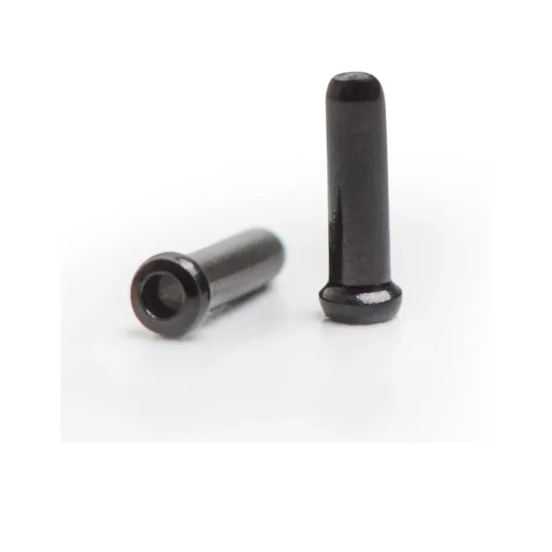 Aktuell capgo OL Zugendhülse Innenzug Alu 1,00-1,80 mm Schwarz 10er Set