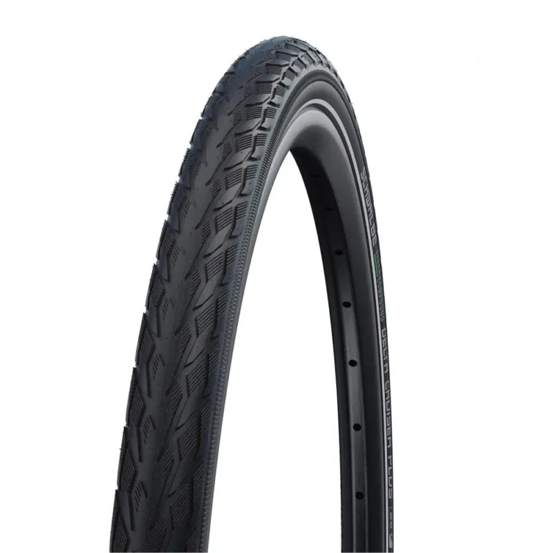 Schwalbe Drahtreifen Reifen Delta Cruiser Plus 28x1.25 32-622 schwarz Reflex E-25 HS431 Draht Beliebt