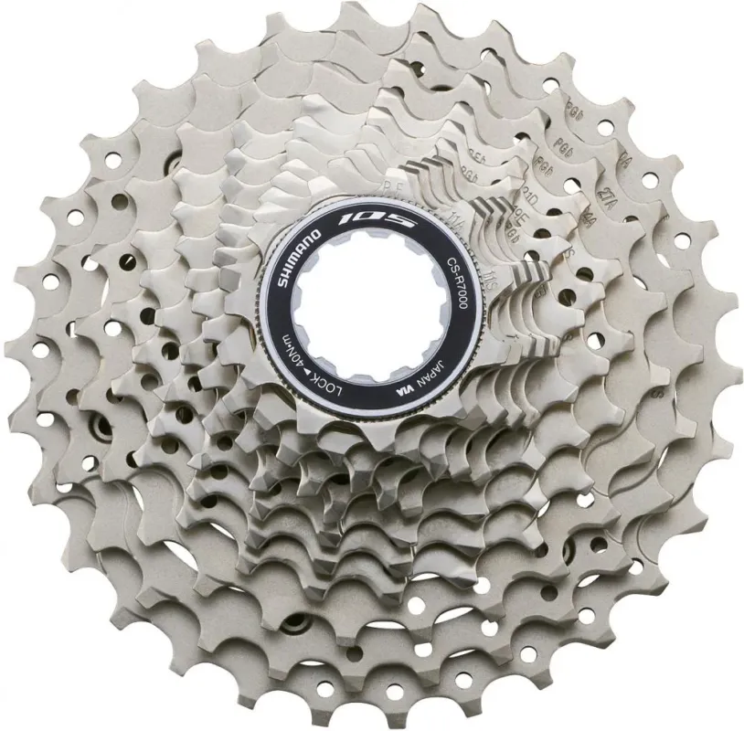 Preisreduziert SHIMANO 105 CS-R7000 Kassette 11-fach 11-30 Zähne - Hochwertige Rennrad-Kassette