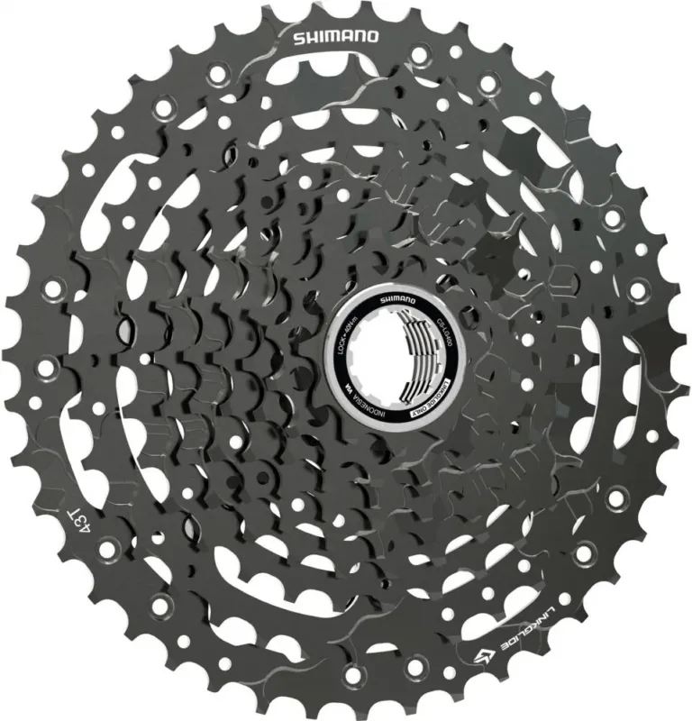 SHIMANO LINKGLIDE CS-LG400 Kassette 10-fach 11-43 Zähne - Langlebige Fahrradkassette Neue Ware