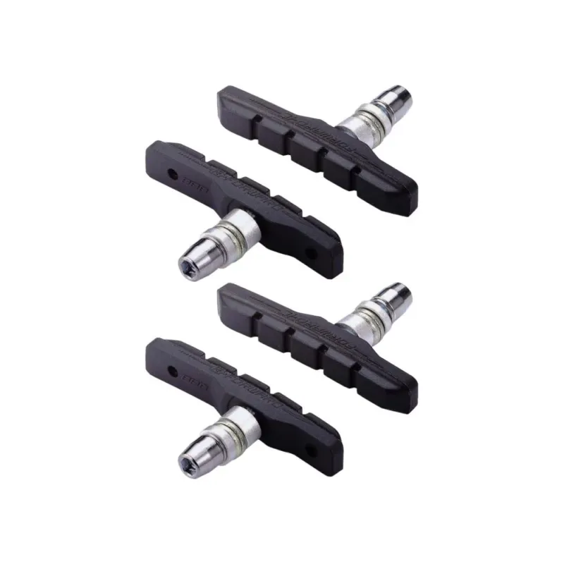 Garantierte Lieferung BBB Cycling BBB Bremsschuhe VeeStop schwarz Standardgröße schwarz - starke V-Brake-Bremsleistung