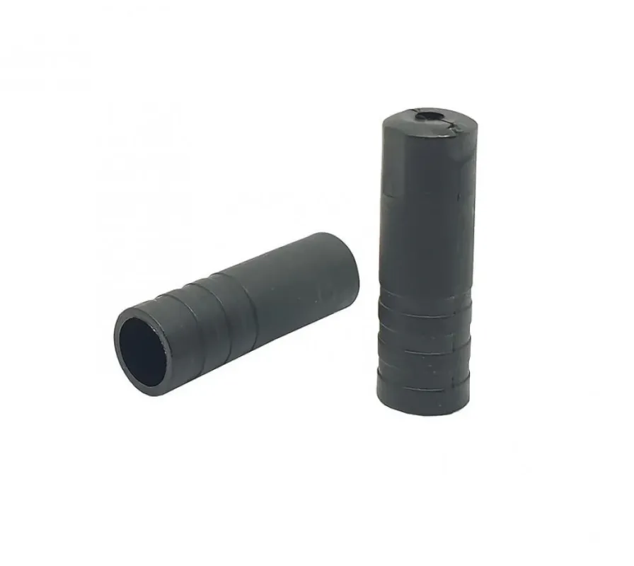 Knallerangebot capgo BL Endkappe Schaltaußenhülle 4 mm Plastik Schwarz - 100er Set Ersatzteil