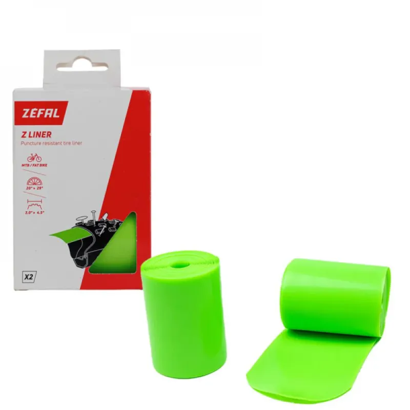Neu Im Sortiment Zéfal Z LINER 75MM GREEN - 75 mm Pannenschutzband GREEN - zuverlässiger Reifenschutz