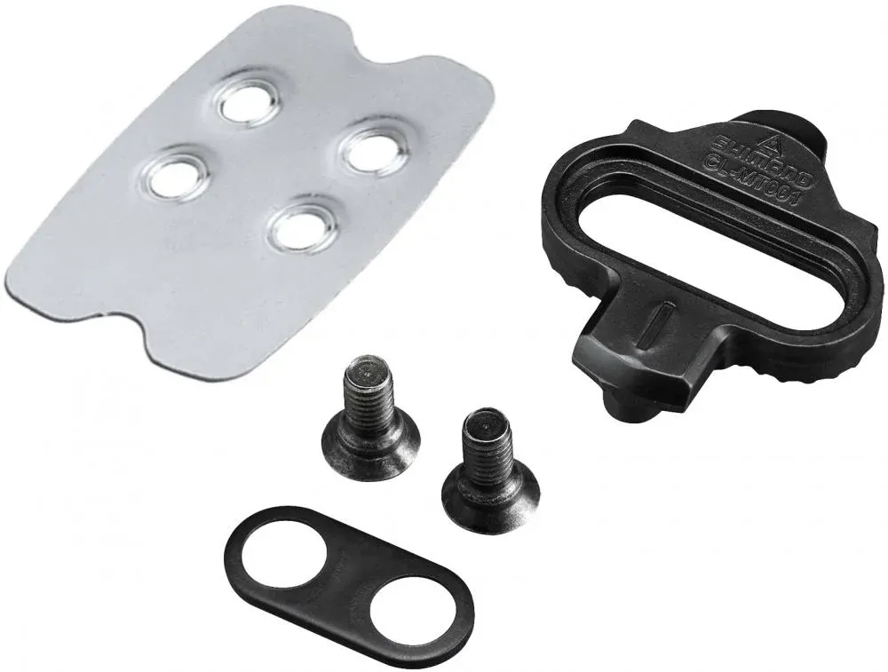 Kostenfreie Lieferung SHIMANO Schuhplatten CL-MT001, SPD, mit Gegenplatte, Mehrfacheinstieg Schuhplatte - 001,