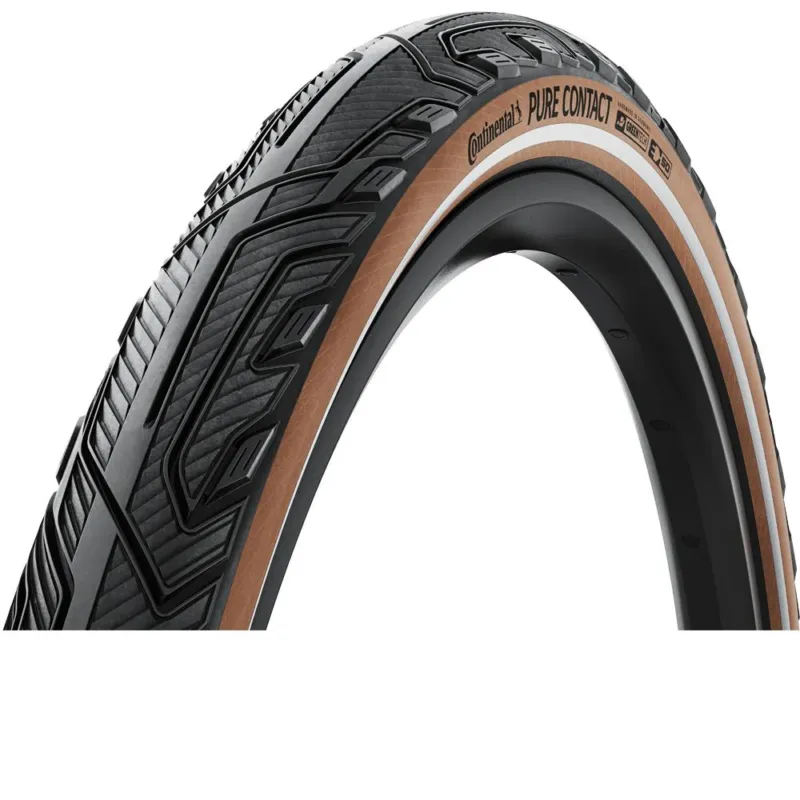 Sonderaktion Continental Pure CONTACT Faltreifen ETRTO 60-584 (27.5 x 2.40") - Pannenschutz für urbane Pendler