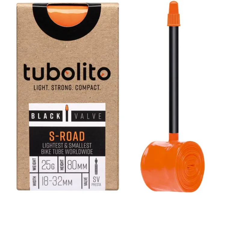 Echt tubolito S-Tubo-Road 700C TPU Schlauch 23g SV 80mm - Extrem leicht & kompakt