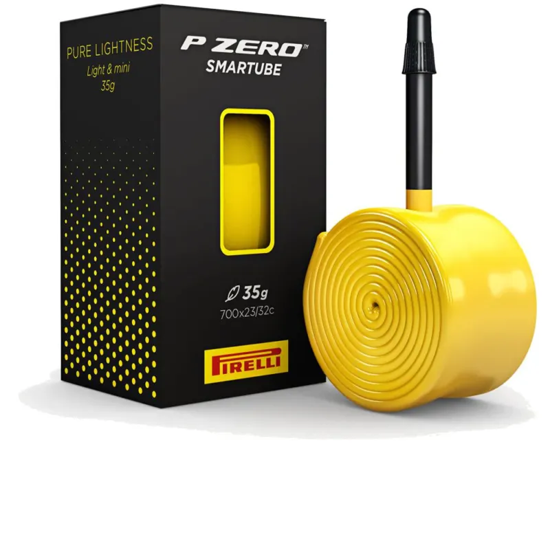 Pirelli P ZERO SmarTube 28" Schlauch, 80 mm SV Ventil, 35 g - Ultraleichter TPU-Rennrad-Schlauch Neue Ware