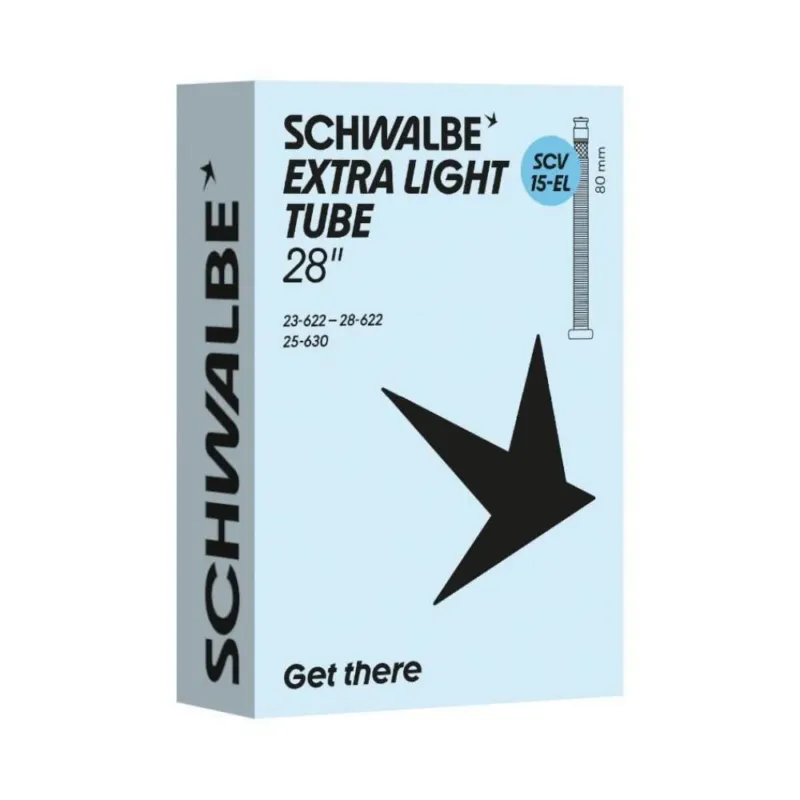 Rabatt Schwalbe SCV15 Extra Light Fahrradschlauch 28-622/630 80mm - leicht & zuverlässig