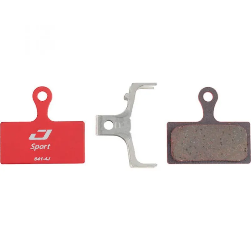 Jagwire Disc Sport Semi-Metallic Bremsbeläge Rot - Langlebige Bremsperformance für Shimano & TRP Preisknaller
