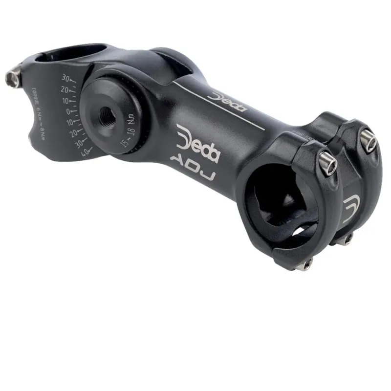 Kostenloser Rückversand Deda Vorbau TT ADJ verstellbar Ø 31,8 mm 90 mm black-matte