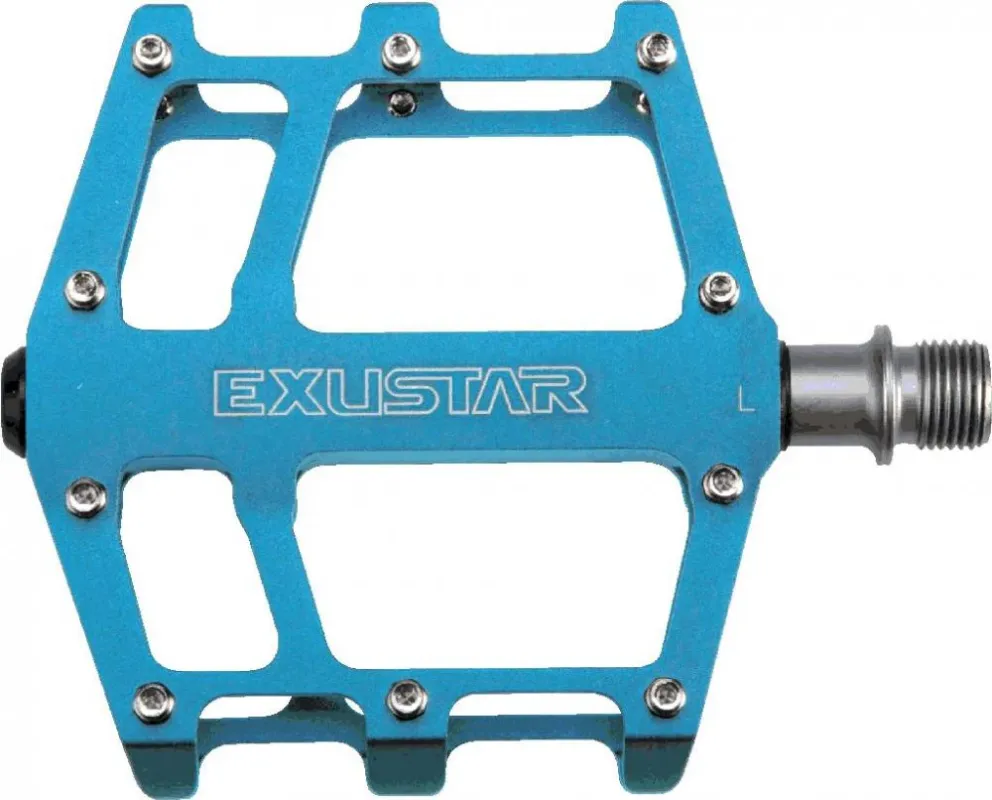 Exustar Plattformpedal MTB/BMX blau Industriegelagert Kracherpreis