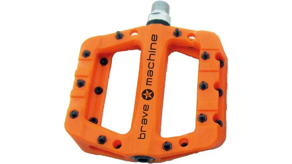 Direkt Vom Hersteller Brave Classics Plattformpedal Dirt Light Nylon orange