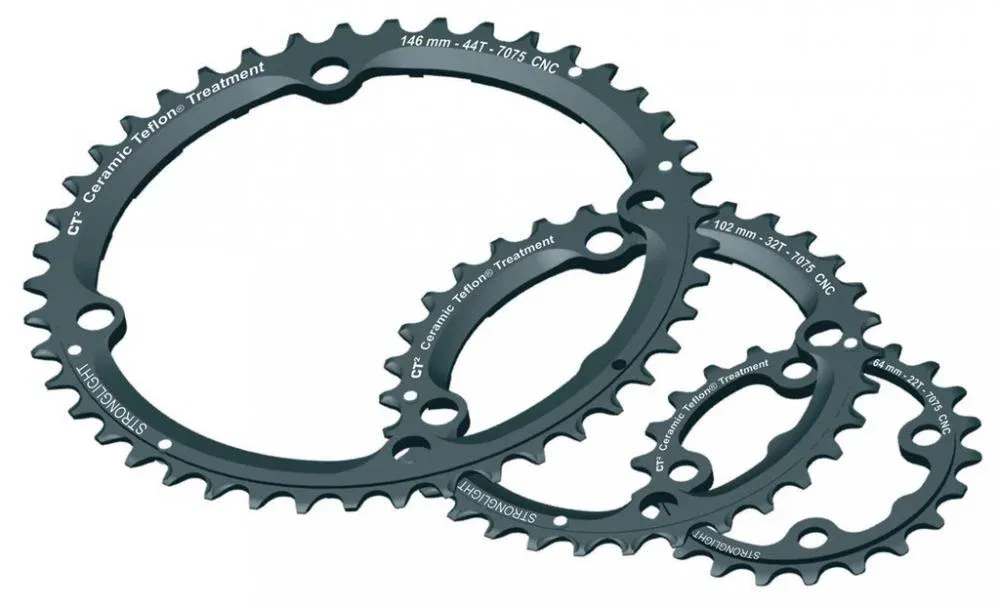 Sale Stronglight Kettenblatt Type XTR 05/06 innen 22 Zähne schwarz 9fach