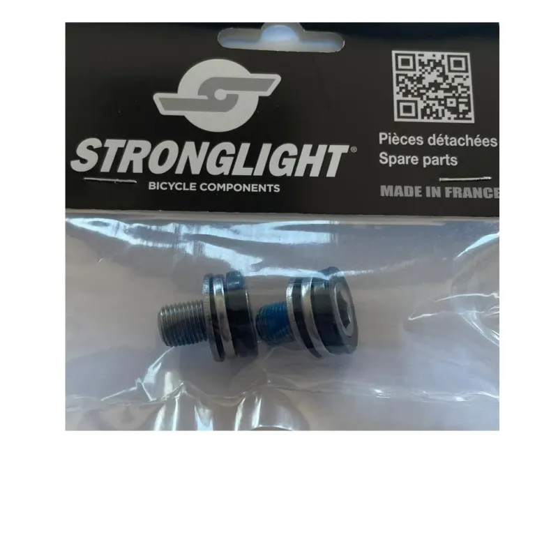 Stronglight Schrauben Set MAGAN 3B Silber-Stahl - Kurbelschrauben für E-Bike Neu Im Sortiment