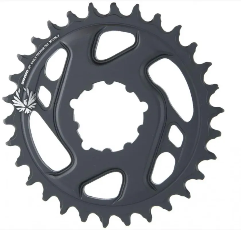 SRAM Kettenblatt X-Sync Eagle CF/Stahl 30T / 3 mm / Aluminium - 3 mm Expressversand