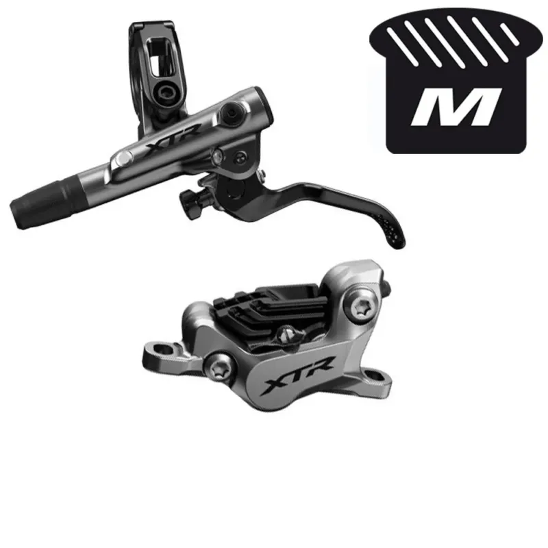 Zertifiziert Shimano Bremssattel Scheibenbremsset XTR M9120 Trail VR 4Kolben - Scheibenbremsen