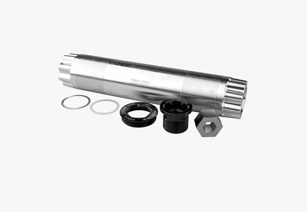 Schnäppchen Race Face Cinch Kurbelachse, 170mm, 30mm, silver - steife und leichte moderne Ausführung