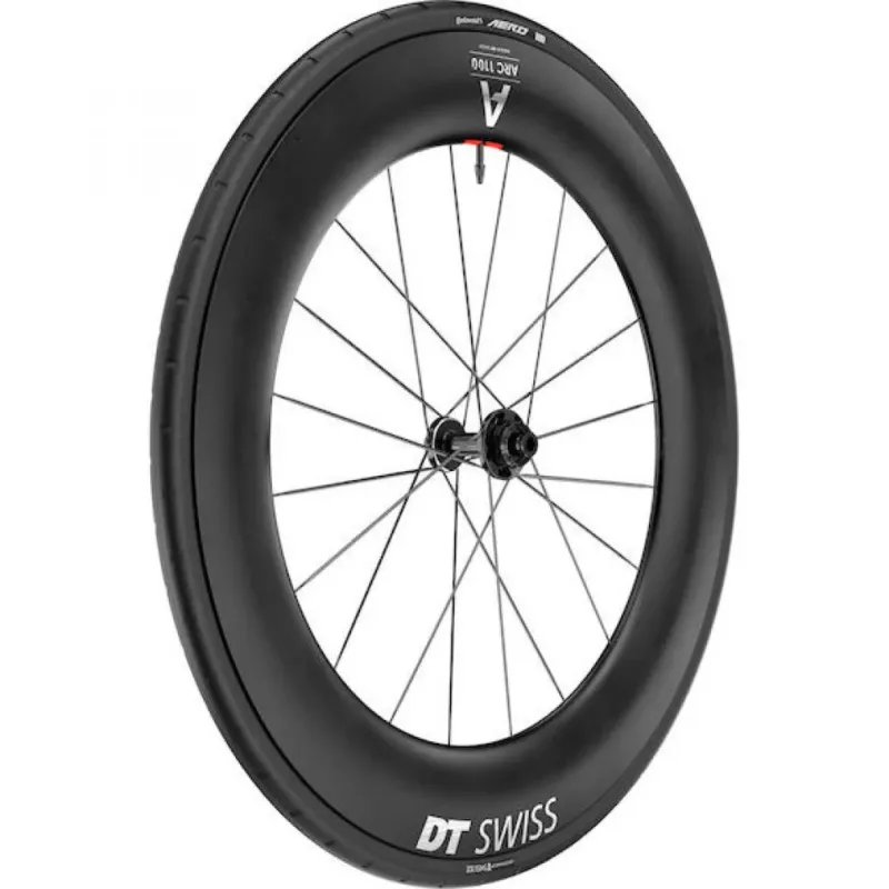 DT Swiss ARC 1100 Dicut 85 Vorderrad - Carbon Laufrad 622x22mm Disc Brake - Laufräder Road Disc Zertifiziert