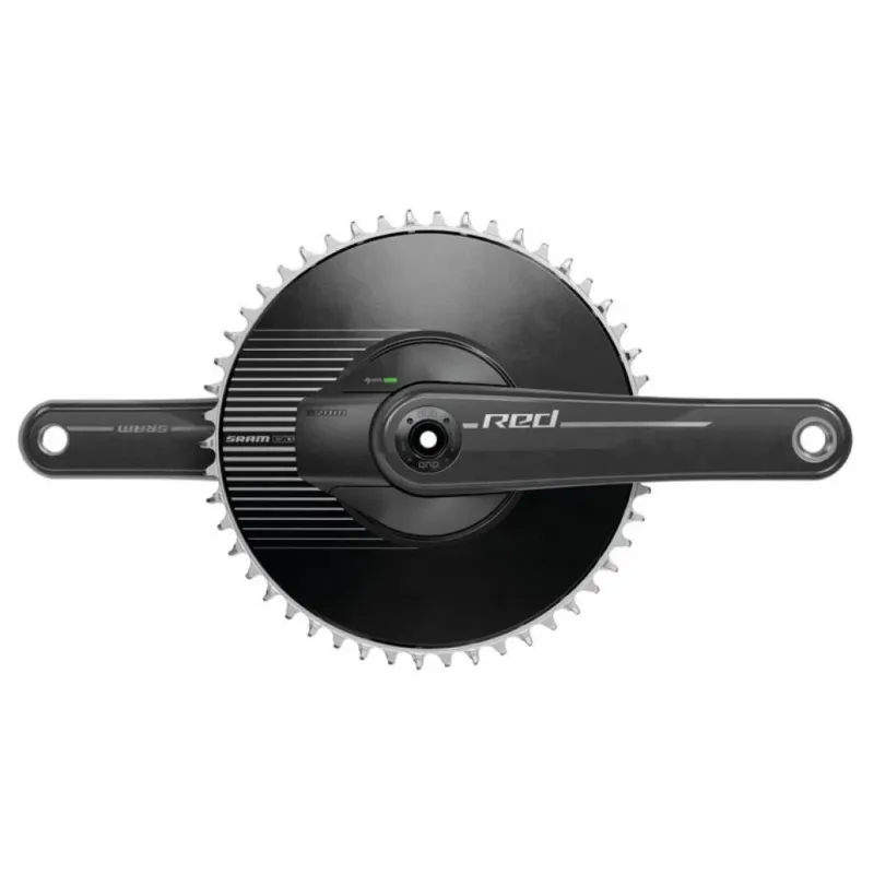 Bestseller SRAM Kurbelgarnitur Quarq RED 1 E1 Aero 165 mm - präziser Powermeter für maximale Performance