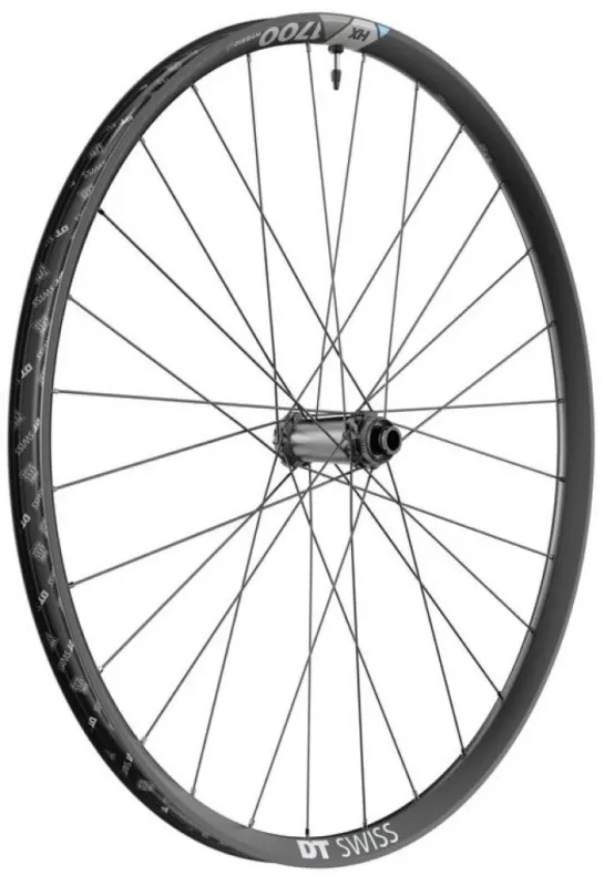 DT Swiss Laufrad HX 1700 SPLINE LS 584 x 35 mm Schwarz - agiles Hybrid-eMTB Hinterrad Direktkauf