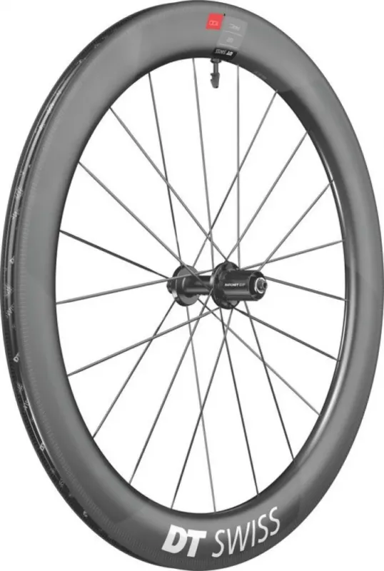 DT Swiss Laufrad ARC 1100 Dicut 62 622 x 17 mm schwarz - aerodynamisches Hinterrad für Zeitfahren Mega-Angebot