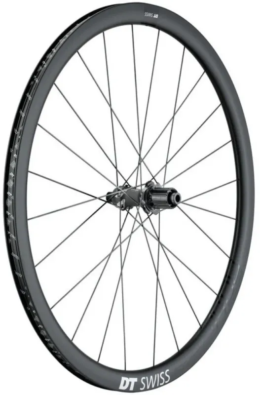 Bestseller DT Swiss Laufrad PRC 1400 Spline Disc 622x18 mm schwarz - leichtes Carbon-Performance-Laufrad