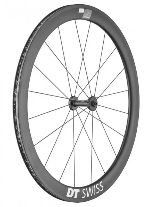 Kostenloser Rückversand DT Swiss Laufrad ARC 1400 Dicut 48 622 x 17 mm schwarz - aerodynamisches Carbon-Vorderrad