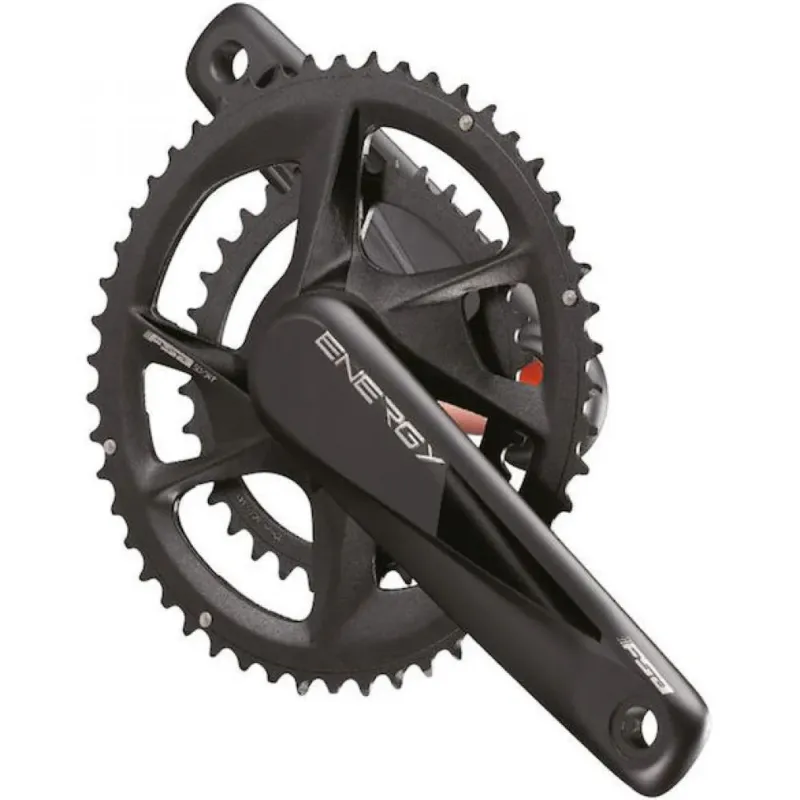 Sonderangebot FSA Kurbelgarnitur Energy Modular BB386Evo 2x 170 mm Schwarz - vielseitige Performance