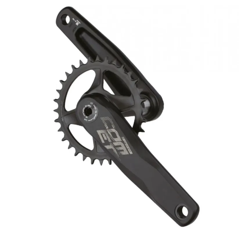 FSA Kurbelgarnitur Comet Modular Megaexo 1x 175 mm Schwarz - steife, leichte Trail-Kurbel Saisonangebot