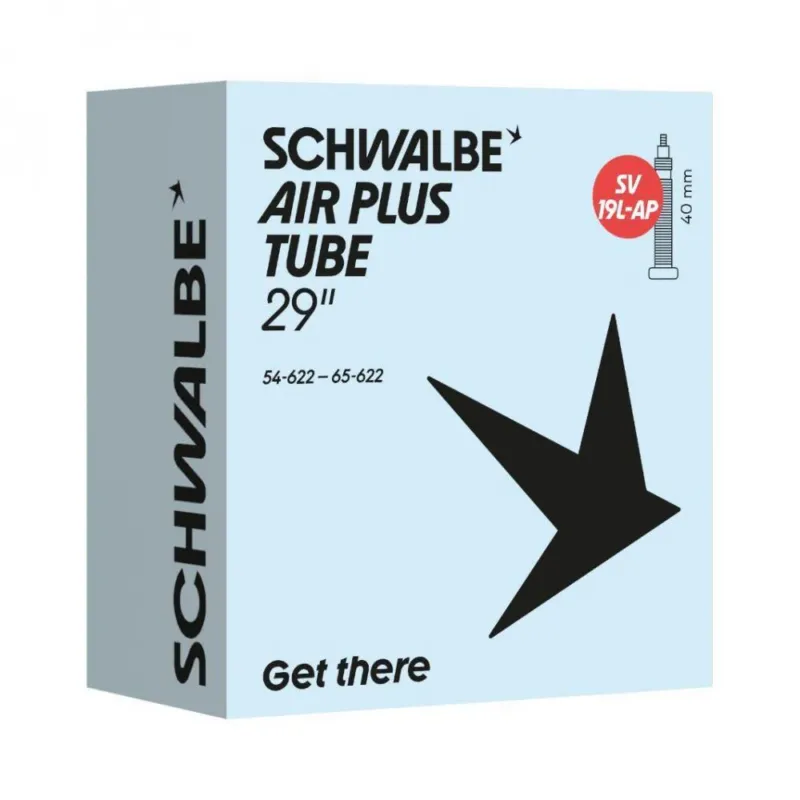 Super-Preis Schwalbe SCHLAUCH SV19L AIR PLUS 29 Zoll (54/65-622) 54 - robuster E-Bike & Cargo-Bike Schlauch - Fahrradschlauch