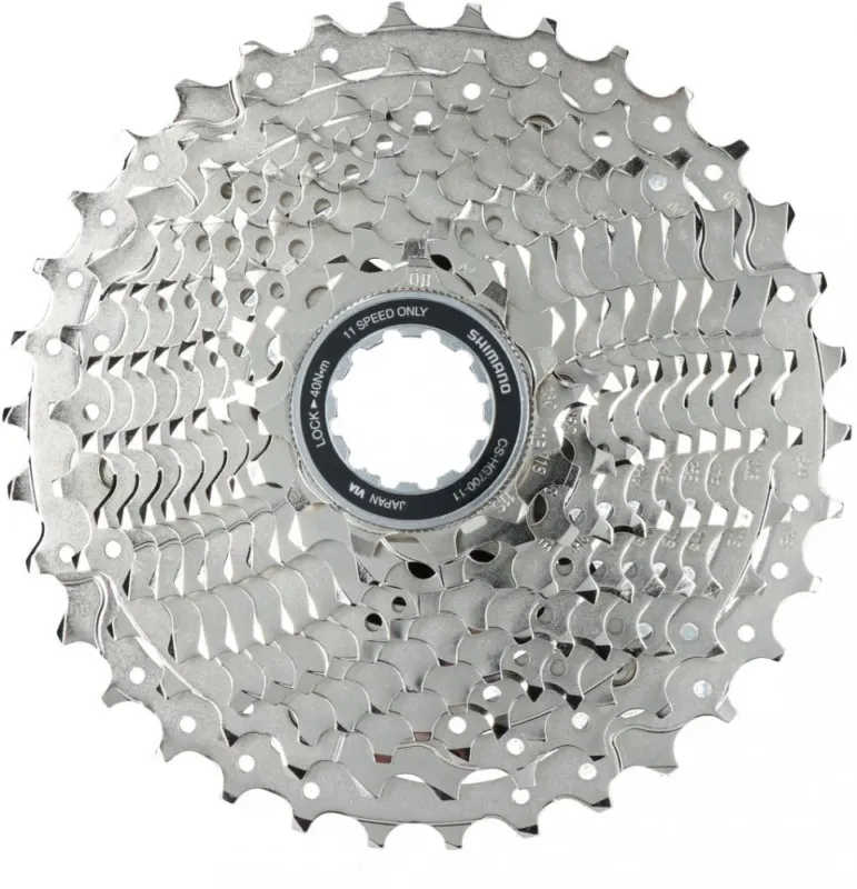 Saisonangebot SHIMANO CS-HG700 Kassette 11-fach 11-34 Zähne - Hochwertige Fahrradkassette für Rennrad und Gravel