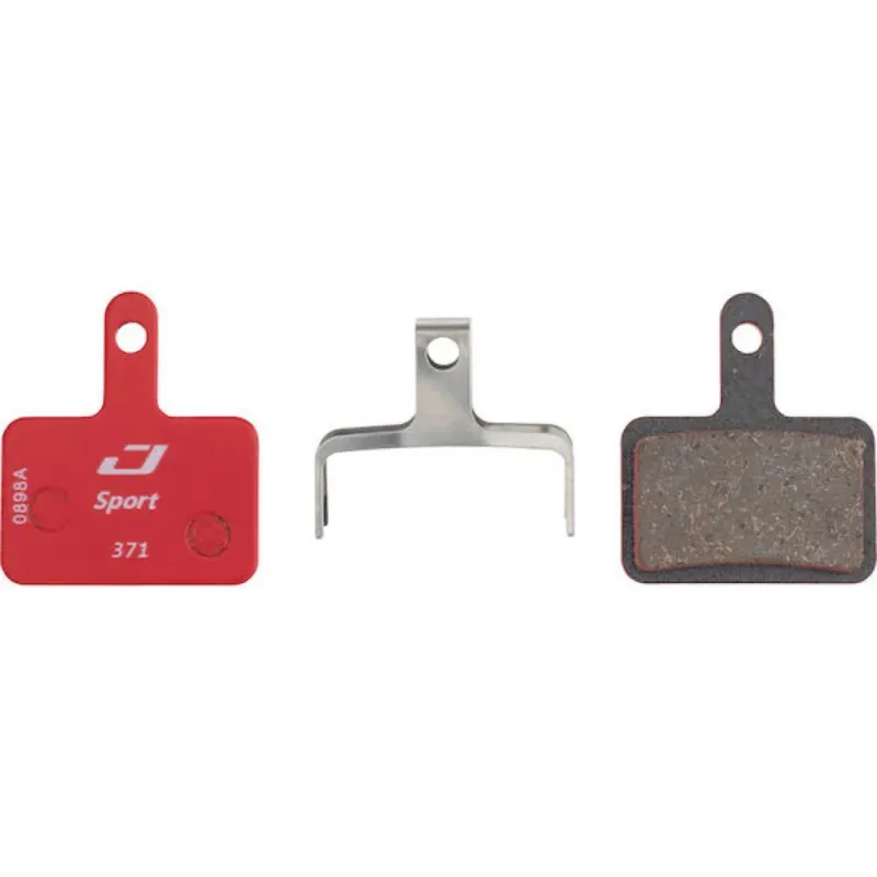 Jagwire Bremsbeläge Disc Sport Semi-Metallic - Shimano/Tektro kompatibel, Rot Top-Seller