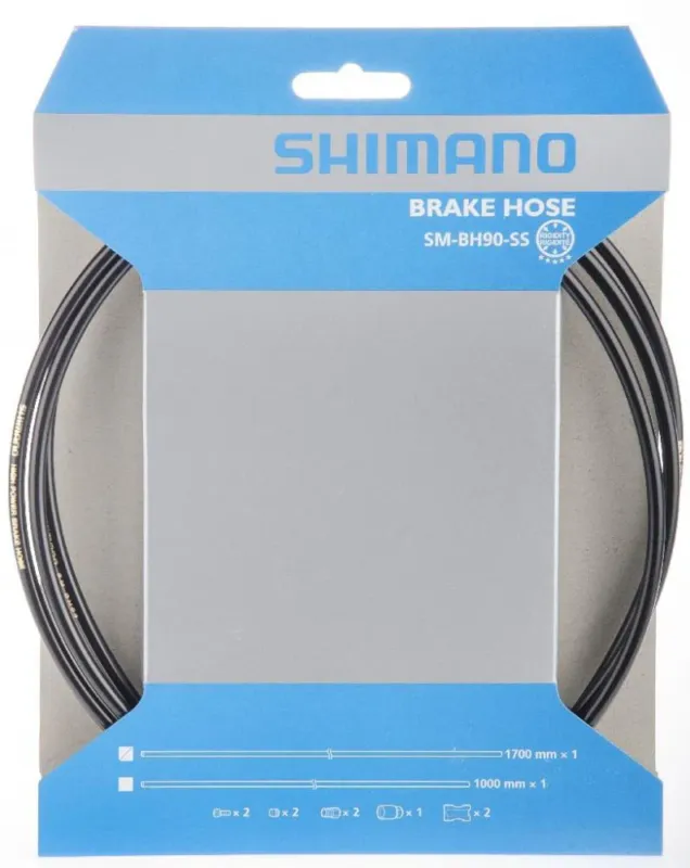 SHIMANO Bremsleitung SM-BH90-SS 1700mm Bremsleitung - 1700mm Angebot