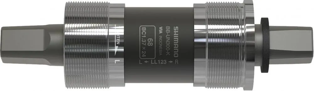 SHIMANO Innenlager UN300 68/127,5mm BSA - zuverlässiges Vierkant-Tretlager für wartungsarmen Antrieb Nur Für Kurze Zeit