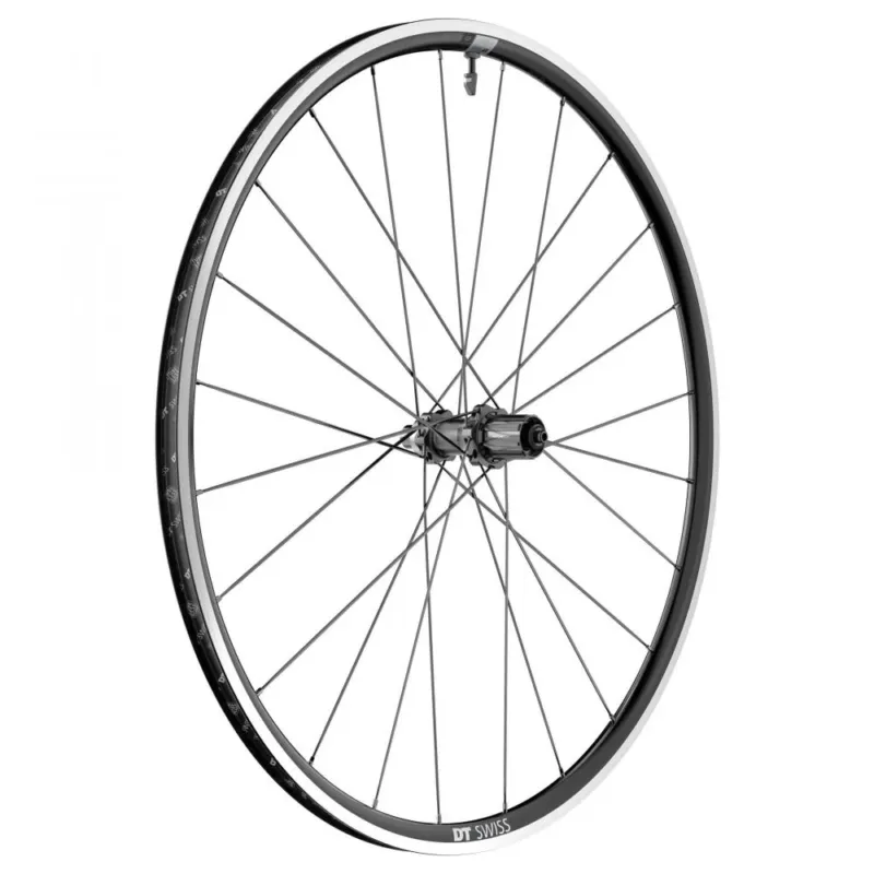 DT Swiss Laufrad P 1800 SPLINE RB 622 x 23 mm schwarz - leichtes Rennrad-Hinterrad mit Ratchet LN - Laufräder Road Felge Versand Am Gleichen Tag