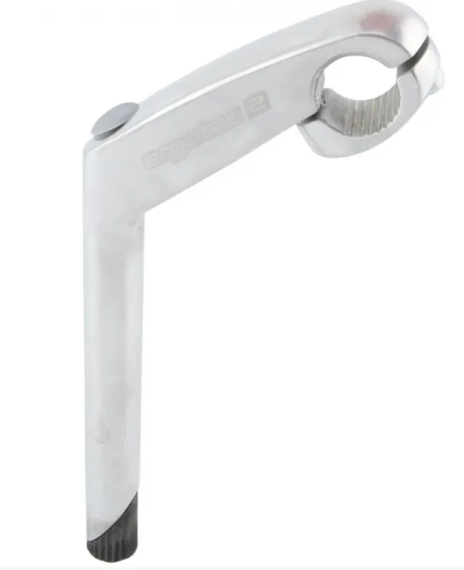 Ergotec Vorbau Eagle 2 25,4 mm 22,2 mm 80 mm silber Level 2 Zertifiziert