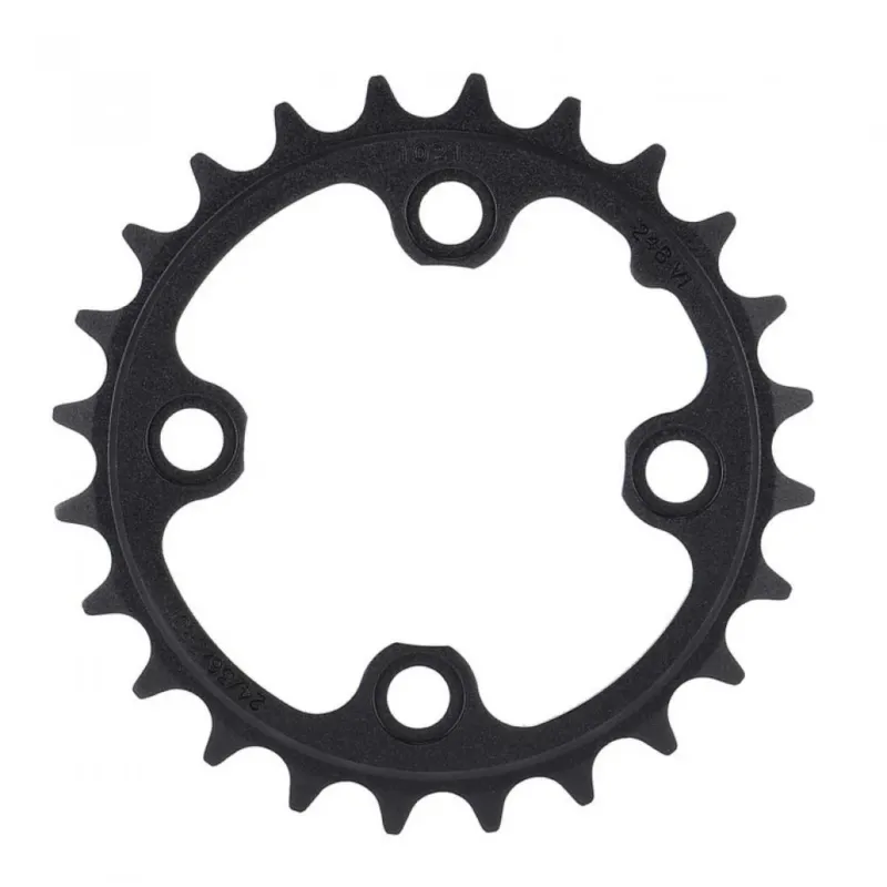 Truvativ Kettenblatt Kettenblatt MTB Trekking 24 Zähne 64mm Lochkreis Aluminium schwarz Begrenztes Angebot