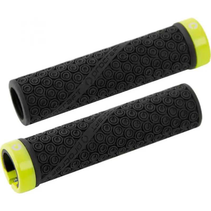 Procraft Lenkergriffe Sport 135 mm Schwarz/Gelb - Sportlicher Allround-Griff mit hohem Grip Nur Heute